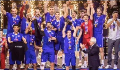 Quel est ce sport dans lequel la France a excellé en remportant une médaille d'or par équipe de 6 ?