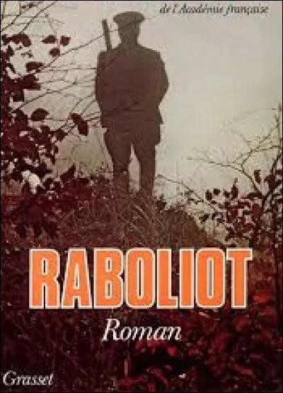 Récompensé du prix Goncourt 1925, ''Raboliot'' est un roman de...