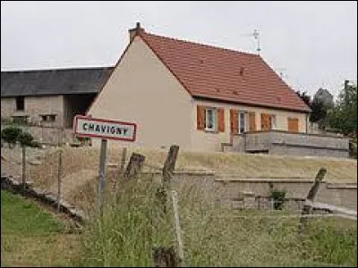 Village de l'aire d'attraction Soissonnaise, Chavigny se situe dans le département ...