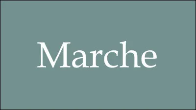Comment marche-t-on lorsqu'on marche en crabe ?