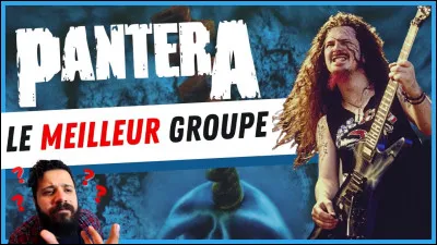 De quel nationalité le groupe de métal Pantera est-il ?