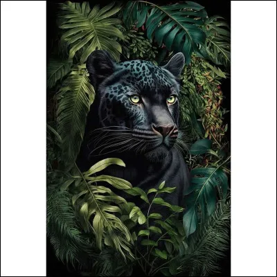 À quel poète doit-on le poème "La Panthère noire" ?