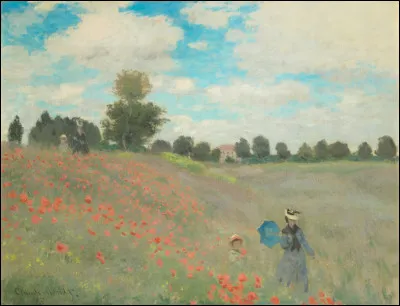 Comment s'appelle le peintre à qui nous devons "Les Coquelicots" ?