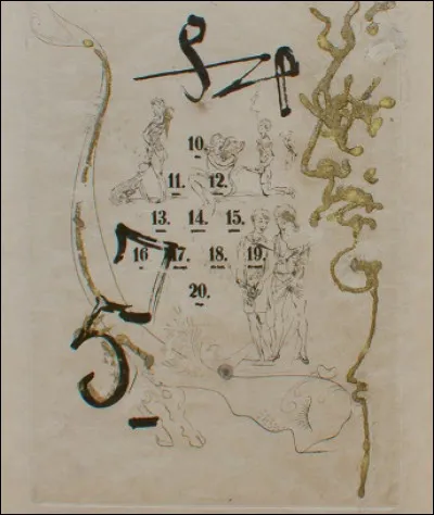 Quel peintre surréaliste est l'auteur de cette gravure intitulée "Le Crapaud", des "Amours Jaunes" ?