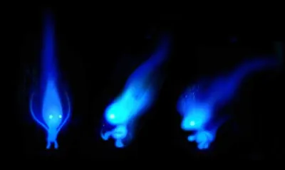 Où apparaissent le plus souvent les feux follets, manifestation lumineuse ayant l'apparence d'une petite flamme ?