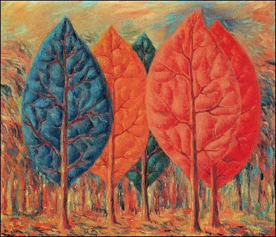 Quel peintre surréaliste est l'auteur de ce tableau intitulé ''Flamme'' ?