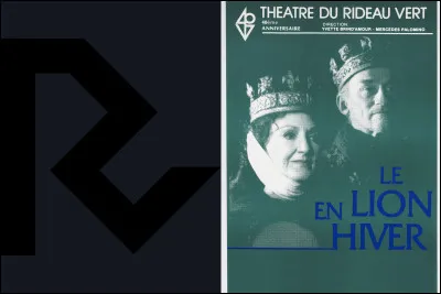 Audrey Hepburn joue le rôle d'Aliénor d'Aquitaine dans le film "Le Lion en hiver".