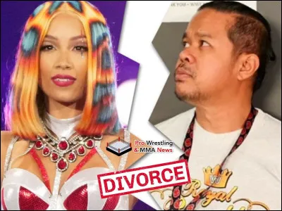 Après combien de temps de mariage a-t-elle annoncé son divorce ?