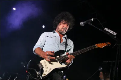 Quel est le nom de ce guitariste, membre du groupe de funk rock FFF ?