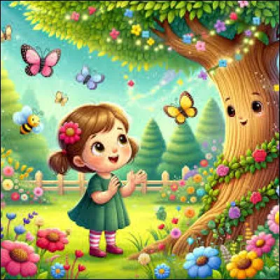 La petite fille que j'ai (voir) chez les voisins est adorable.