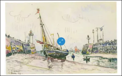 1863 - 1935 - Ses grandes ambitions, peindre à l'aquarelle cent ports de France. Dès 1929, il est en route et il lui faudra trois saisons pour venir à bout de ce projet . Quel est ce peintre français néo-impressionniste qui donna naissance au pointillisme ?