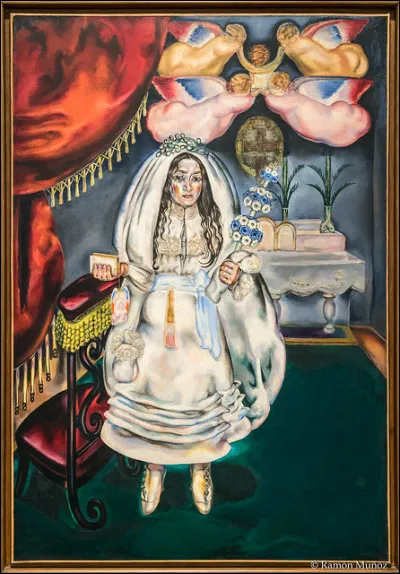 Qui est l'artiste à l'origine du tableau "La Comulgante" ?