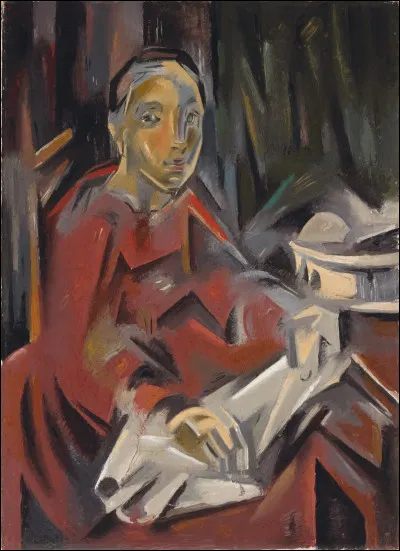 Comment s'appelle la peintre à qui nous devons "Femme assise" ?