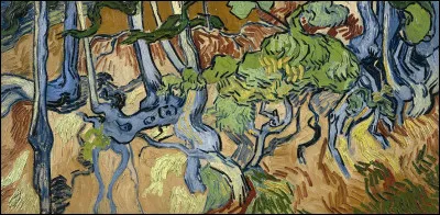 Quel peintre néerlandais est l'auteur de ce tableau intitulé '' Racines d'arbres'' ?