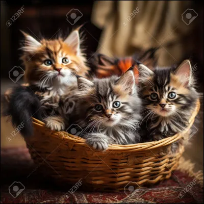 Comment s'appellent ses chatons ?