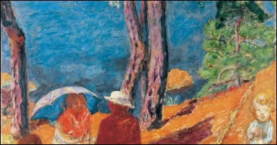 Qui a peint "Au bord de la mer" ?