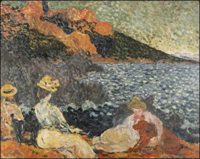 Qui a peint "Femmes au bord de la mer" ?