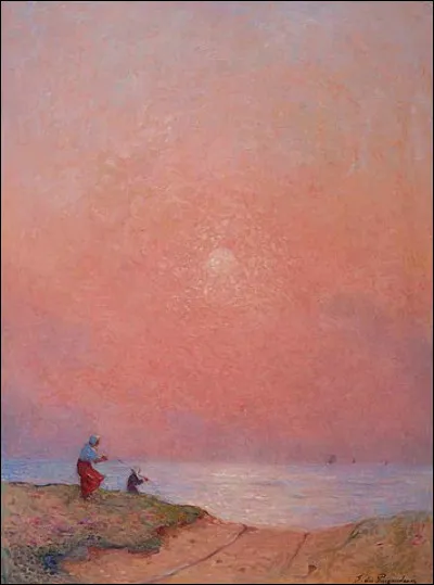 Qui a peint "Bretonnes au bord de la mer" ?