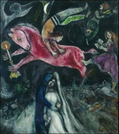 Qui a peint "Le Cheval rouge" ?