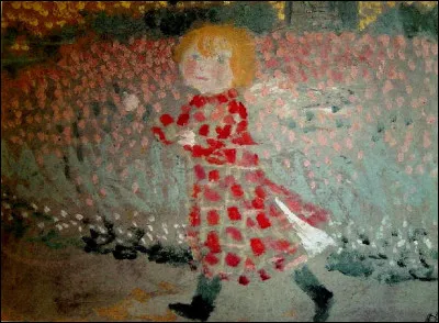 Qui a représenté "Une petite fille dans une robe rouge" ?