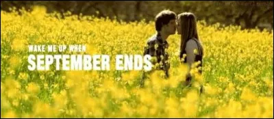 Qui chante "Wake Me Up When September Ends" ?