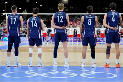 L'équipe de volley-ball masculine française a eu la médaille d'or.