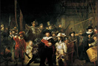 Lequel de ces peintres a peint "La Ronde de nuit" ?