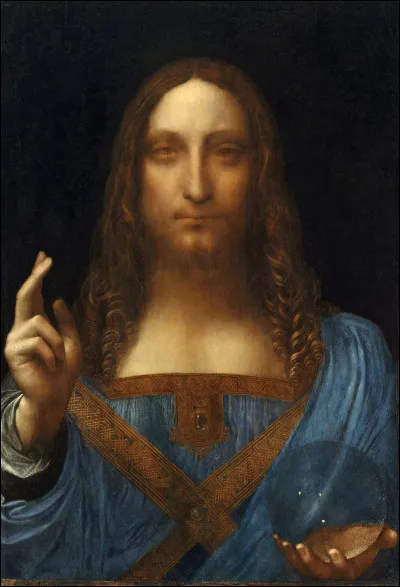 ... a peint "Salvator Mundi".