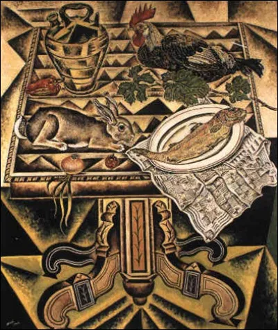 Qui a r&eacute;alis&eacute; cette "Nature morte au lapin" ?