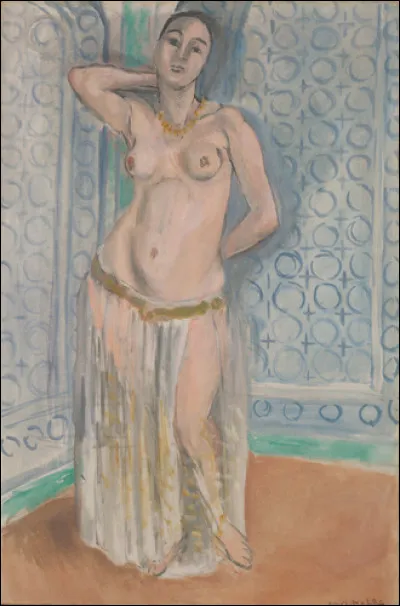 Qui a peint "Odalisque bleue ou Esclave blanche" ?