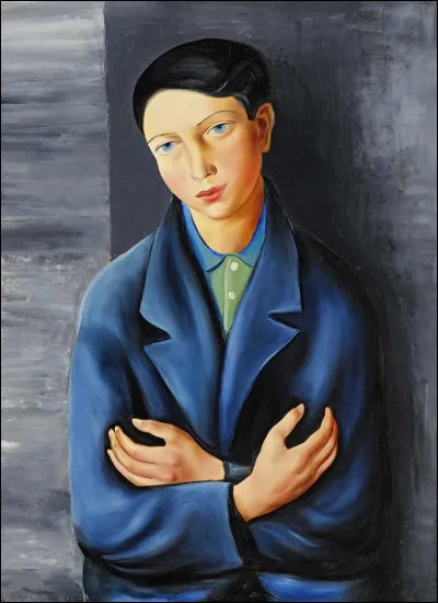 Qui a fait le portrait de "L'Autre garçon en bleu" ?