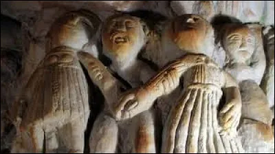 Dans quelle région, trouve-t-on la « Cave aux sculptures » de Dénezé-sous-Doué ?