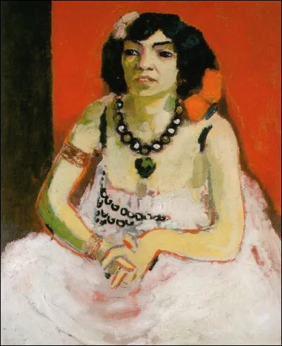 Est-ce lui qui a réalisé ce portrait "au cur vert" ?