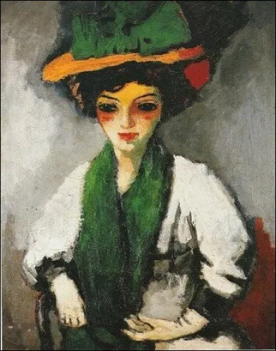 A-t-il peint "Femme au chapeau vert" ?