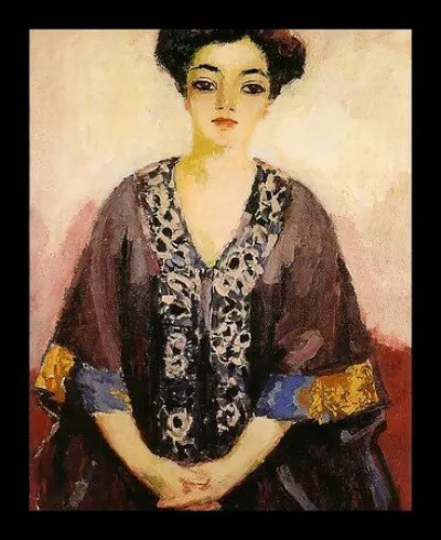 A-t-il fait le portrait de cette "Femme au kimono" ?