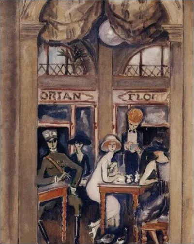 Est-ce lui qui a immortalisé cette scène au "Café Florian à Venise" ?