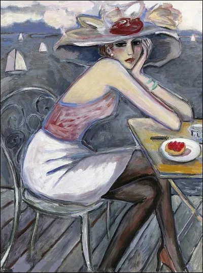 Est-il également l'auteur de cette scène de café ?