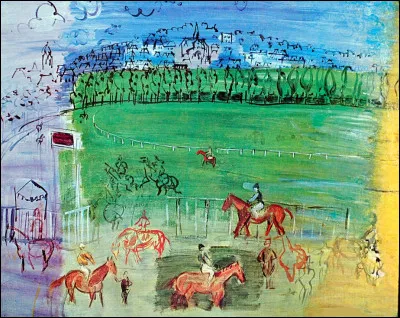 ''Le Champ de courses à Deauville'' a-t-il été immortalisé sur la toile de van Dongen ?