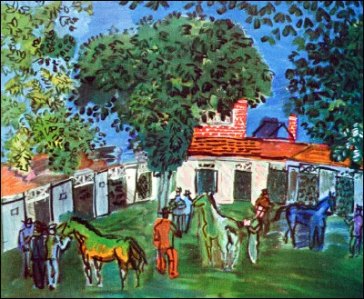 Enfin voici "Le Paddock, signé :