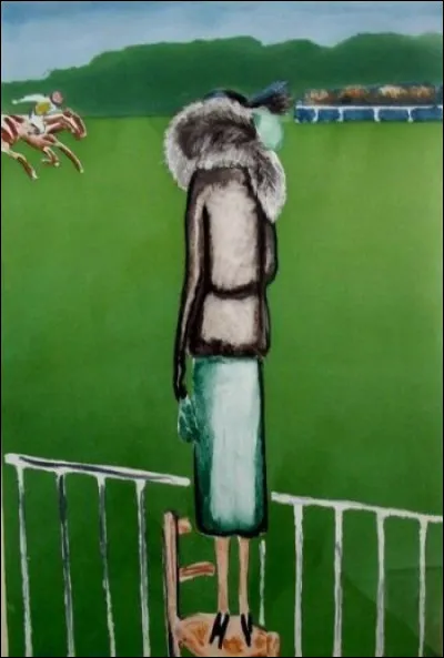 À qui appartient le tableau intitulé "Le Renard argenté" ?