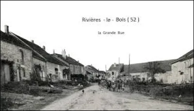 Petit village Haut-Marnais de 69 habitants, Rivi&egrave;res-le-Bois se situe en r&eacute;gion ...
