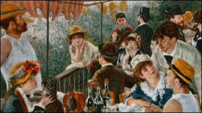 ... a peint "Le Déjeuner des canotiers".
