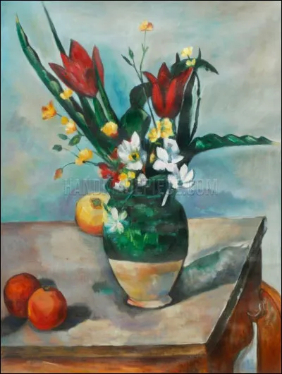 Qui est l'artiste à l'origine du tableau "La Valse des tulipes" ?