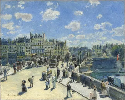 Comment s'appelle le peintre à qui nous devons "Le Pont-Neuf" ?