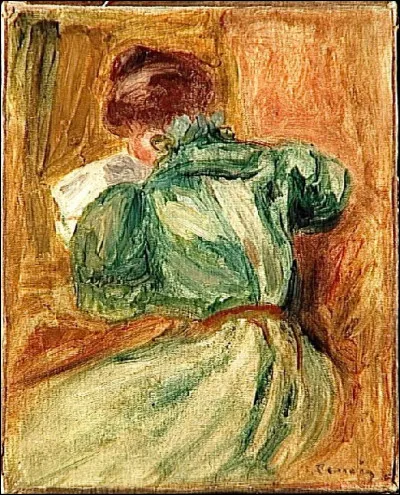 &Agrave; qui doit-on "La Liseuse verte" ?