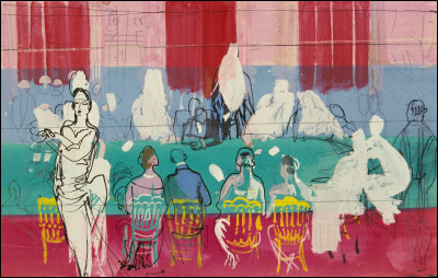 Qui a peint "Le tapis vert" ?