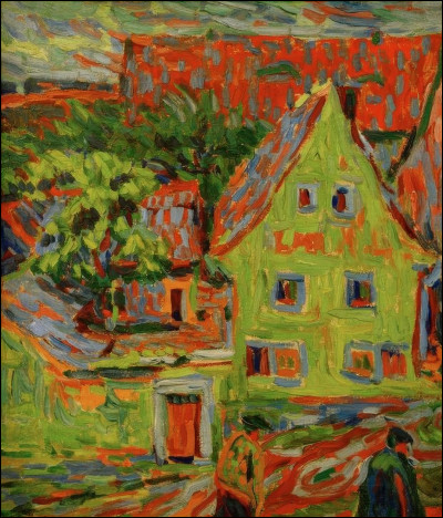 Qui a peint cette "Maison verte" ?