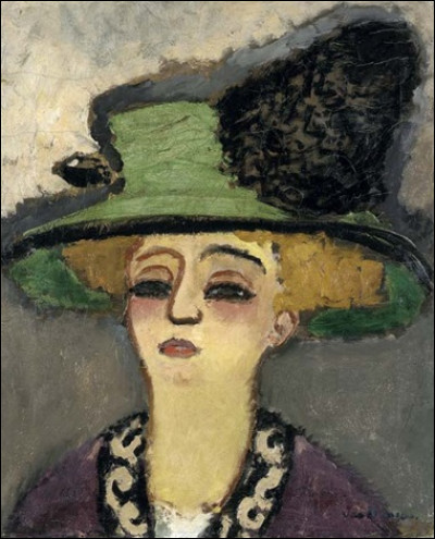 Qui a peint "La dame au chapeau vert" ?