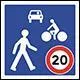 Cette signalisation indique :