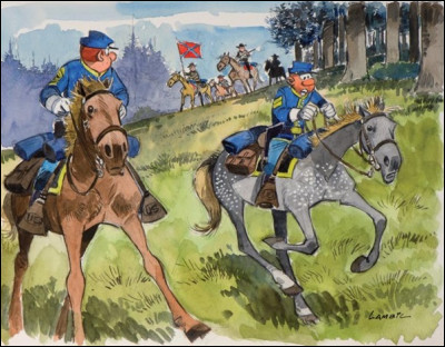 Tunique : question de bienvenue sympathique ! comment sont les tuniques dans le titre de la BD de Raoul Cauvin ?